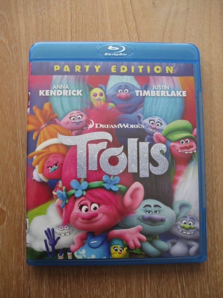 Blu-ray Trolls Anna Kendrick Justin Timberlake, Nederlands, Film, Ophalen of Verzenden, Blu-ray