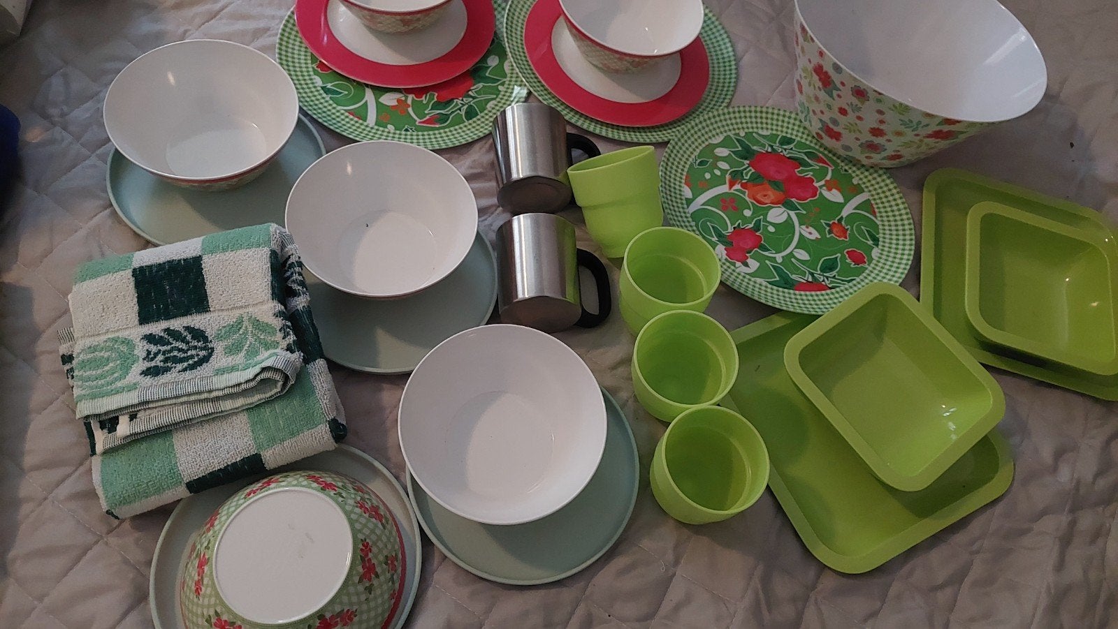 camping servies, Ophalen of Verzenden