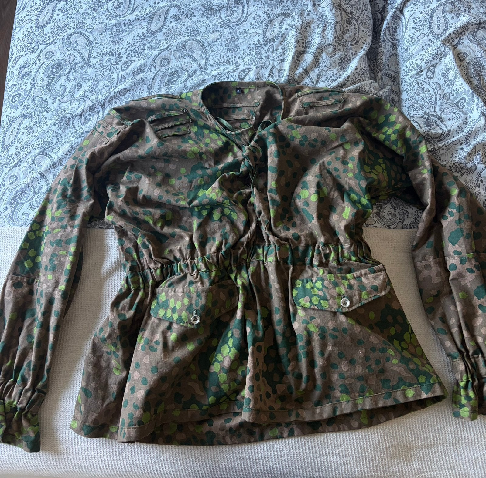 Duitse elite waffen xx smock cover ww2, Verzamelen, Ophalen of Verzenden, Landmacht, Duitsland, Kleding of Schoenen