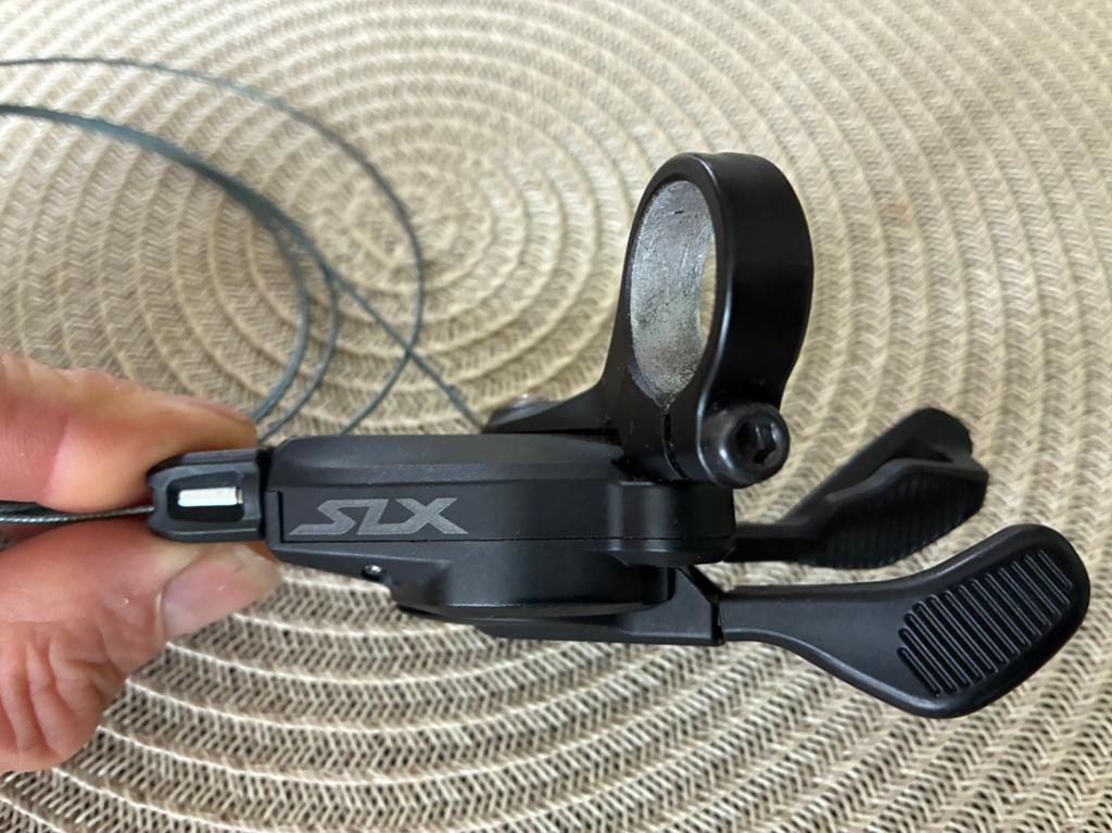 Shimano SLX schakelaar Mechanisch, Gebruikt, Elektrische fiets, Ophalen of Verzenden, Derailleur of Ketting