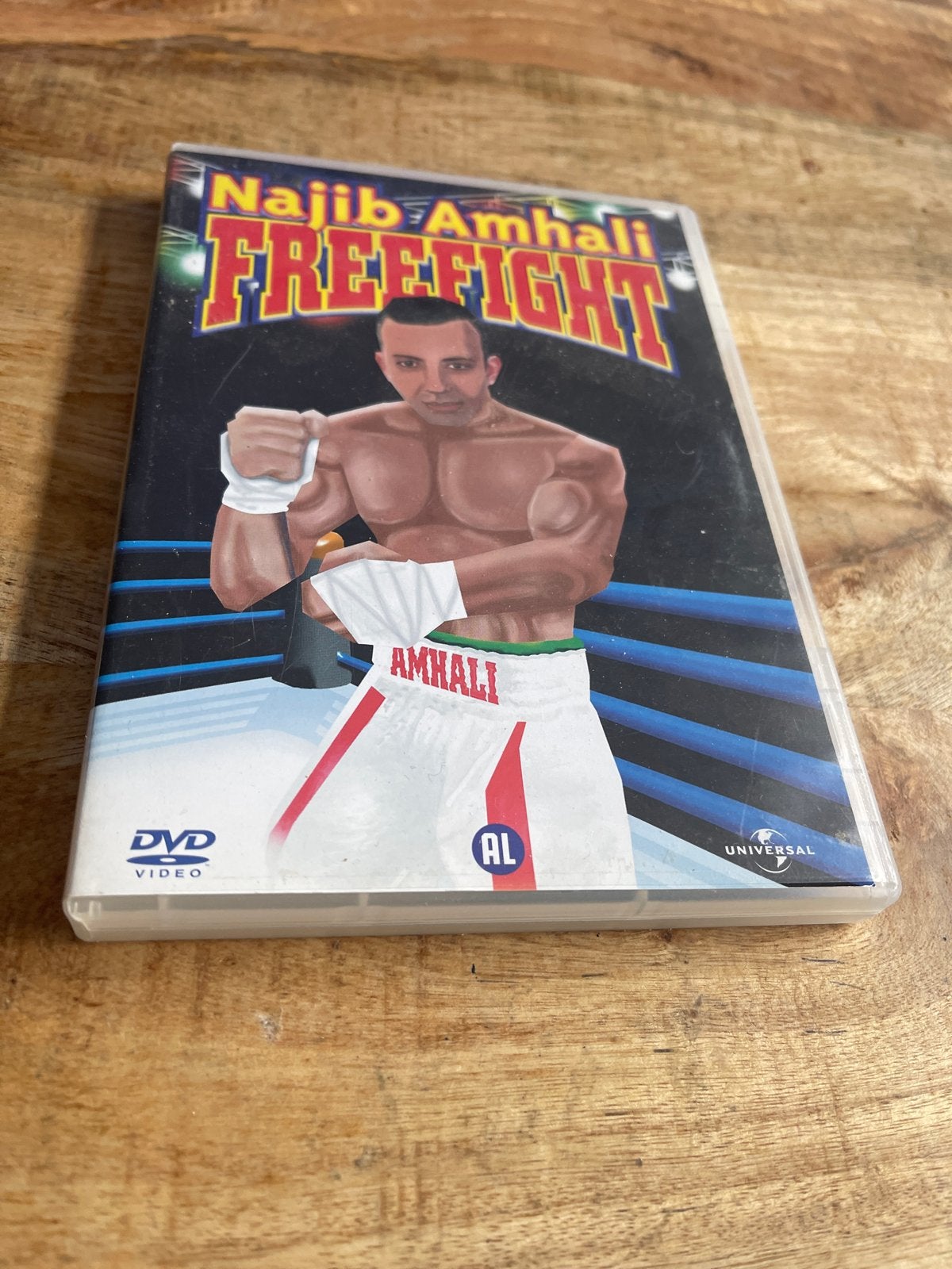 Najib Amhali - Freefight DVD, Stand-up of Theatershow, Alle leeftijden, Najib Amhali, Gebruikt