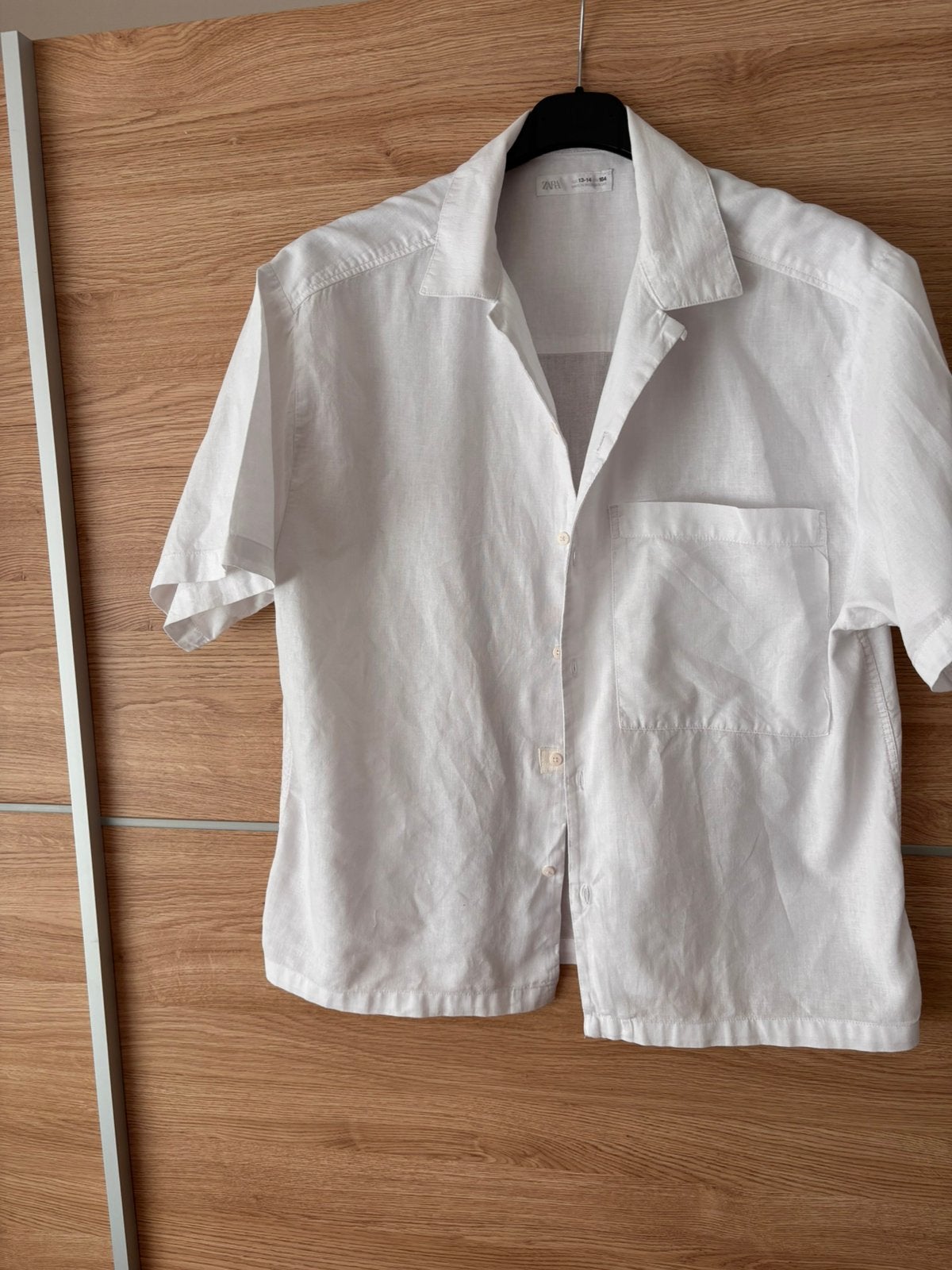 Linnen blouse, Ophalen of Verzenden, Zo goed als nieuw, Jongen, Overhemd of Blouse