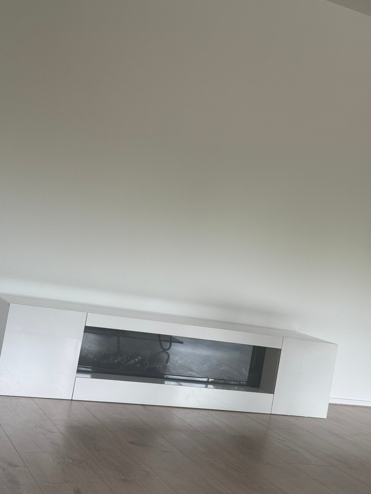 Tv kast, Ophalen of Verzenden, Zo goed als nieuw, Vrijstaande haard, Elektrische haard