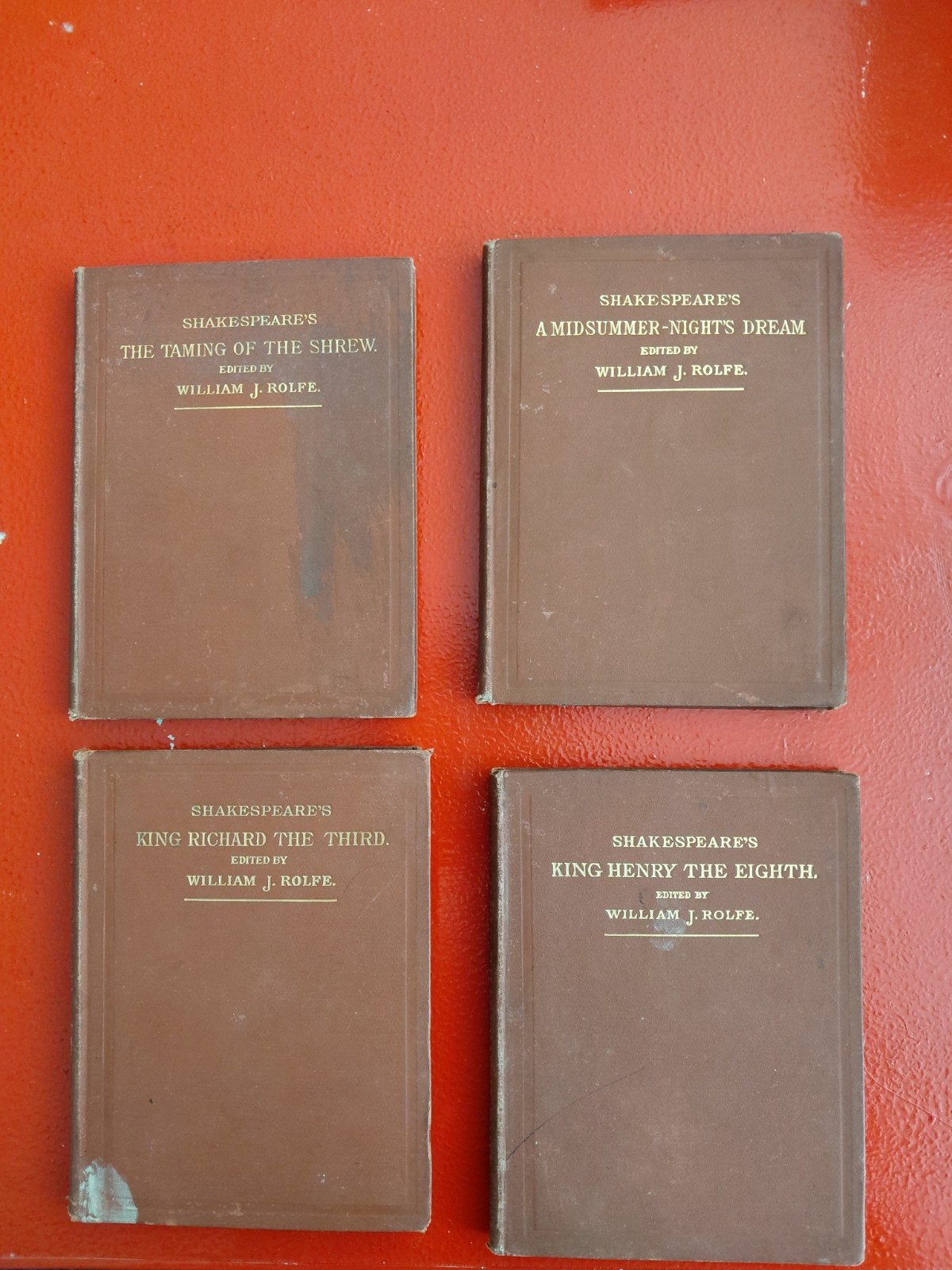 4 boekjes Shakespeare, Antiek en Kunst, Ophalen