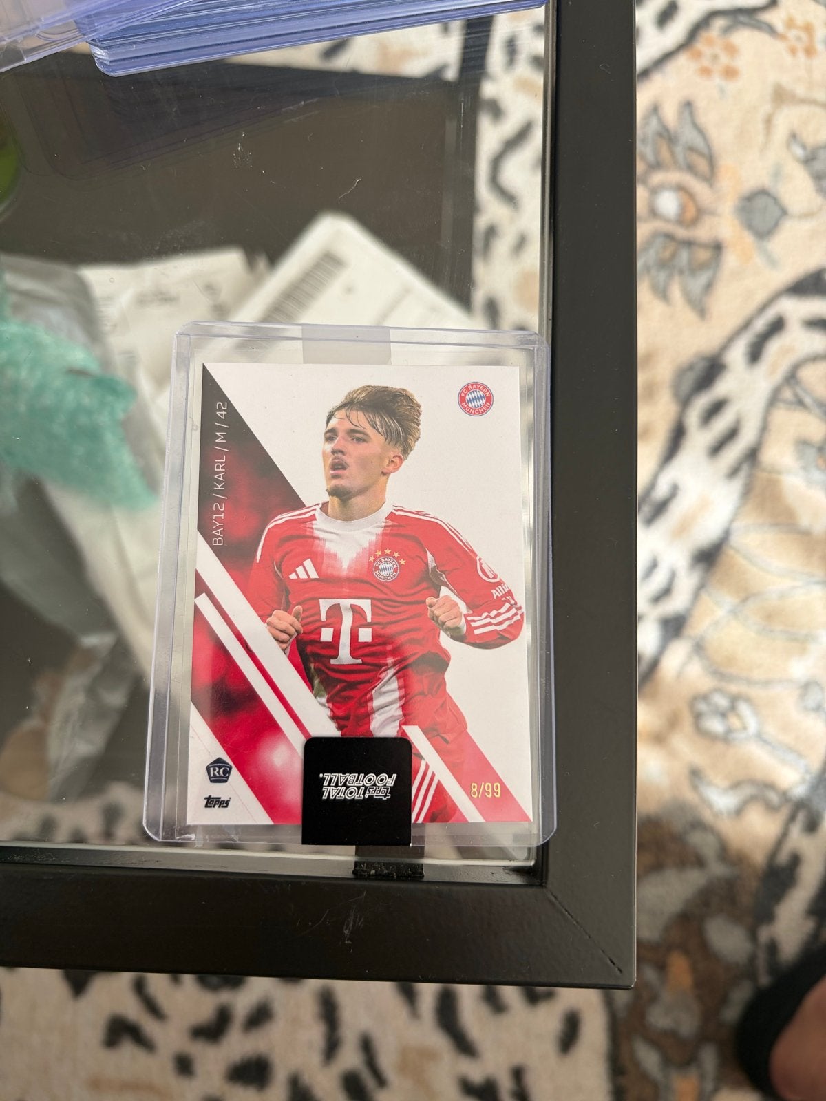 Topps Lennart Karl /99 Rookie Kaart - Bayern München, Ophalen of Verzenden, Zo goed als nieuw, Buitenlandse clubs, Spelerskaart