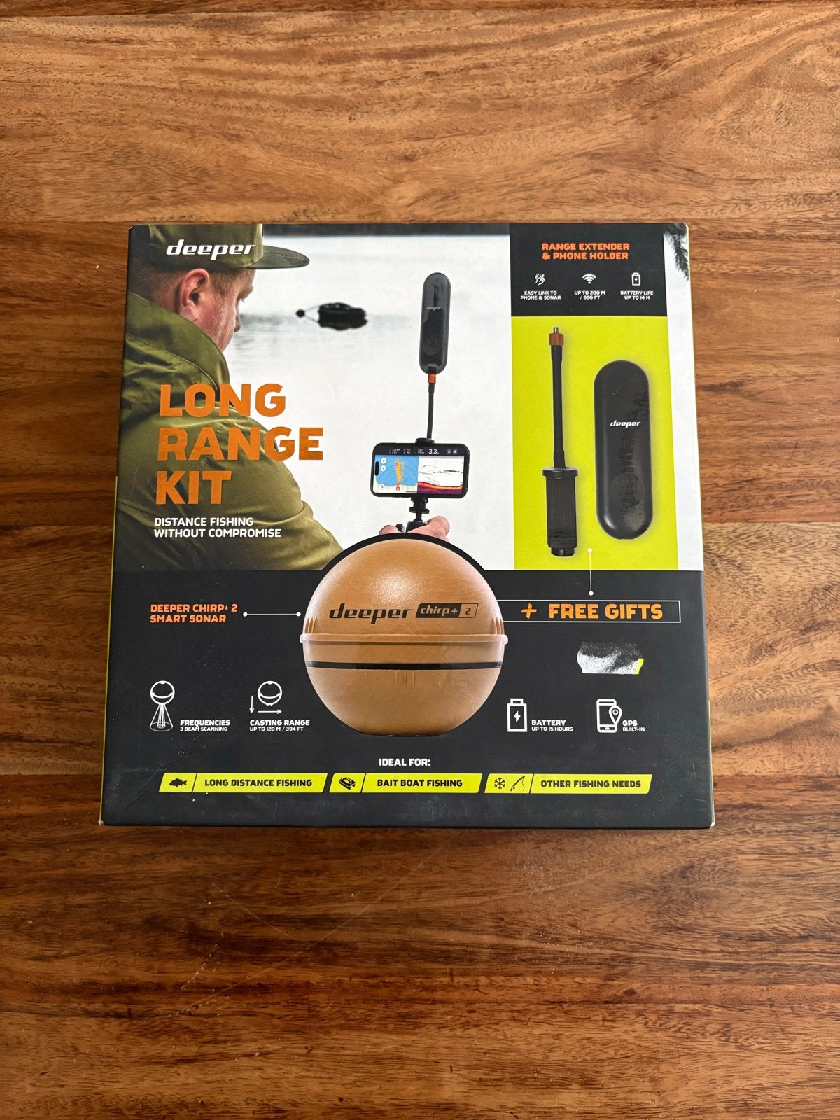 Deeper Chirp+ 2 Long Range Kit, Ophalen, Nieuw, Overige typen