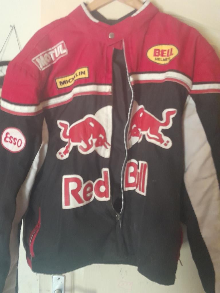 Red bull retro motor jack., Ophalen of Verzenden, Gedragen