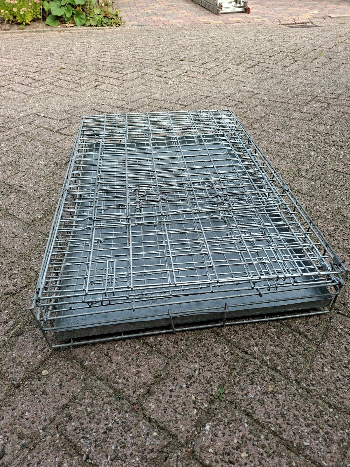 Hondenbench met losse lade., Ophalen, Gebruikt, 75 tot 110 cm, 65 tot 100 cm