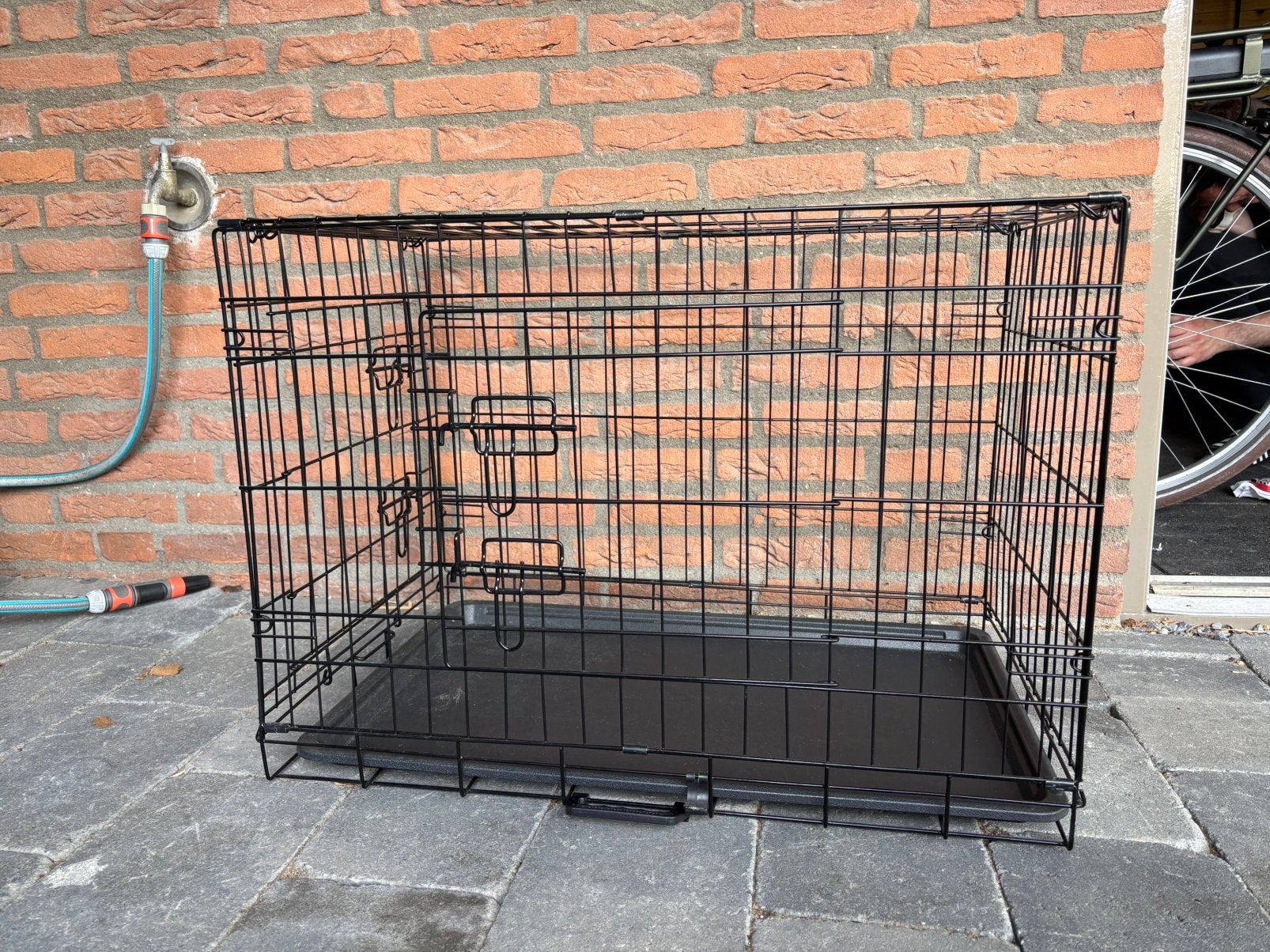 Zeer nette hondenbench 75x48x55, Dieren en Toebehoren, Ophalen, Zo goed als nieuw