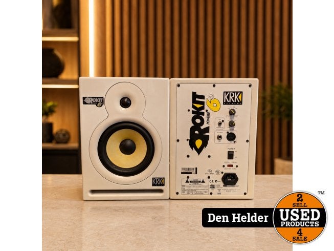 KRK Rokit 6SE Actieve Studio Speakers - In Goede Staat