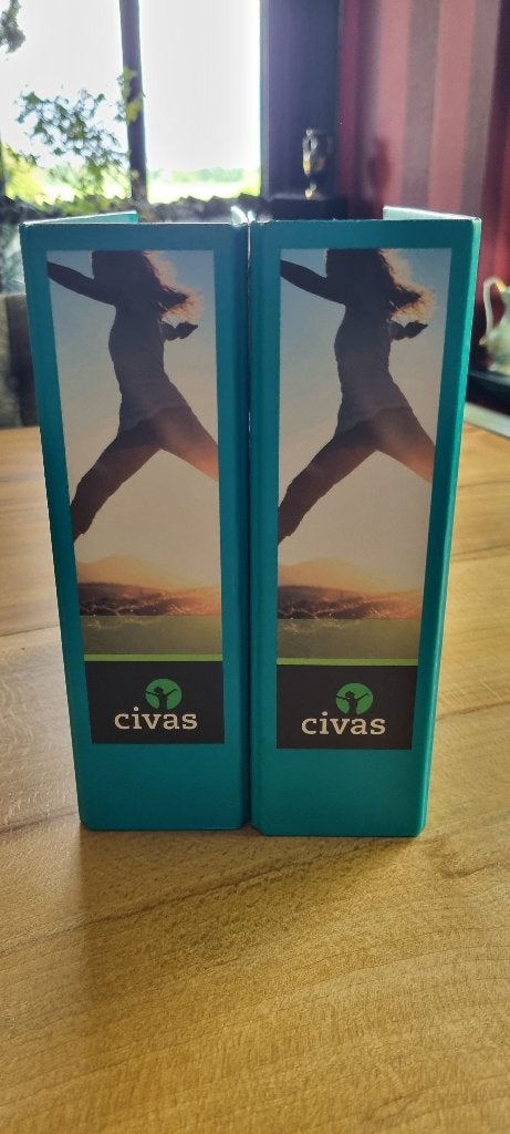 Civas Orthomoleculaire Voeding Mappen 1 & 2, Ophalen of Verzenden, Beta, Zo goed als nieuw, HBO