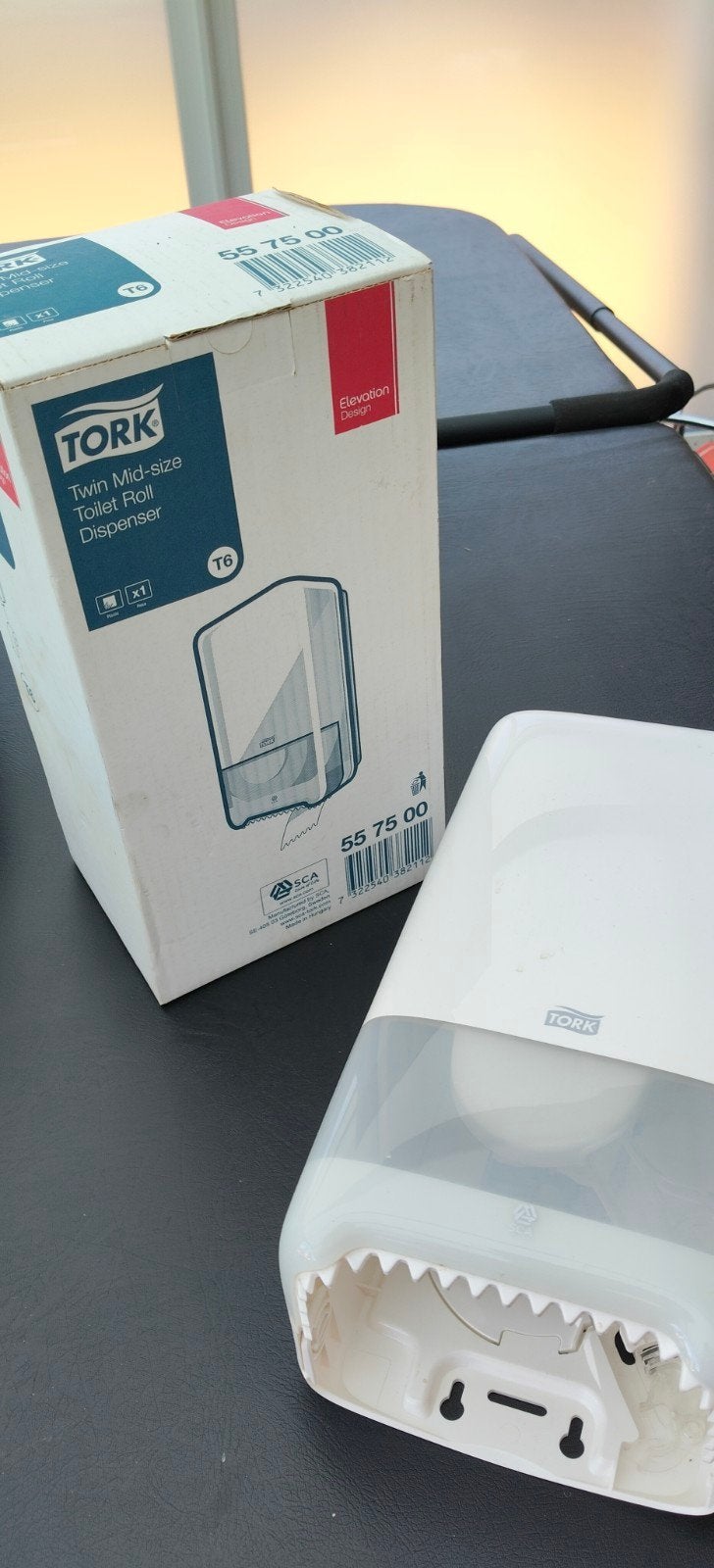 Tork Twin Mid-size Toiletrol Dispenser T6, Ophalen of Verzenden, Overige typen
