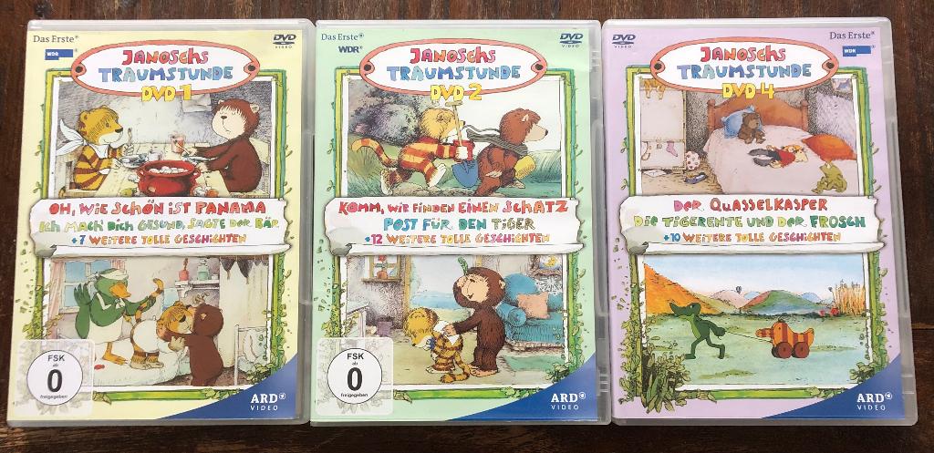 Janosch Traumstunde DVD's, Europees, Gebruikt, Tekenfilm, Alle leeftijden