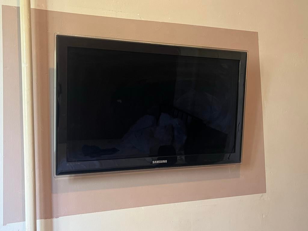 Samsung TV - Gebruikt, Gebruikt, 50 Hz, LCD, Ophalen of Verzenden