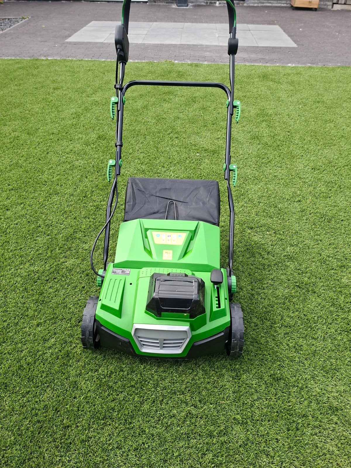Nieuwe GRS Accu-grasveger met opvangbak, Ophalen, Nieuw
