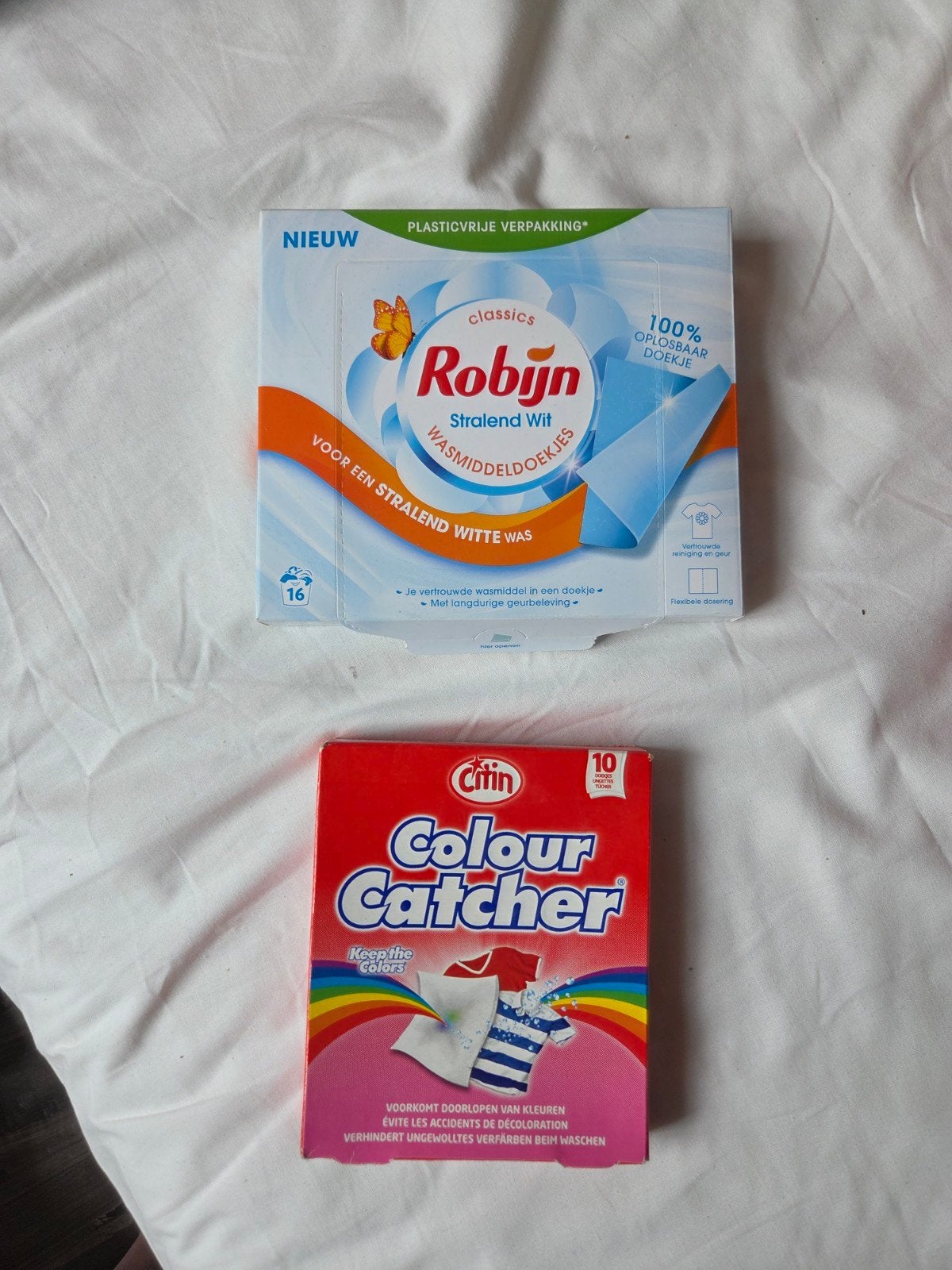 Robijn wasmiddeldoekjes & Citin Colour Catcher, Ophalen of Verzenden, Nieuw