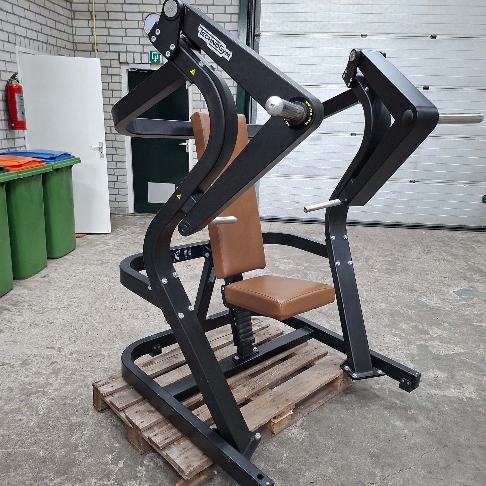 Technogym Pure Strength Plate Loaded Chest Press, Ophalen, Zo goed als nieuw, Borst, Overige typen