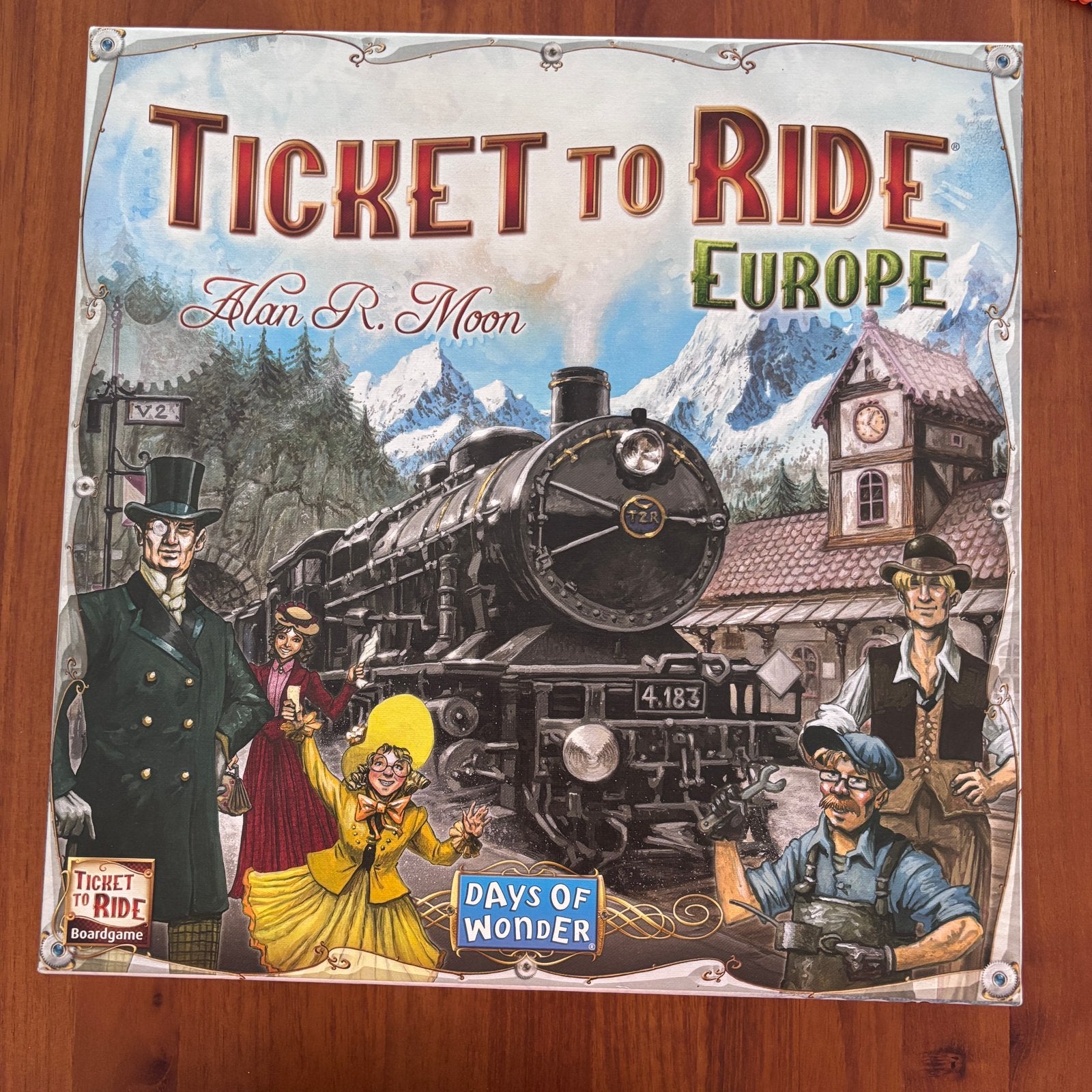 Ticket to ride Europe, Hobby en Vrije tijd, Gezelschapsspellen | Bordspellen, Ophalen of Verzenden, Zo goed als nieuw