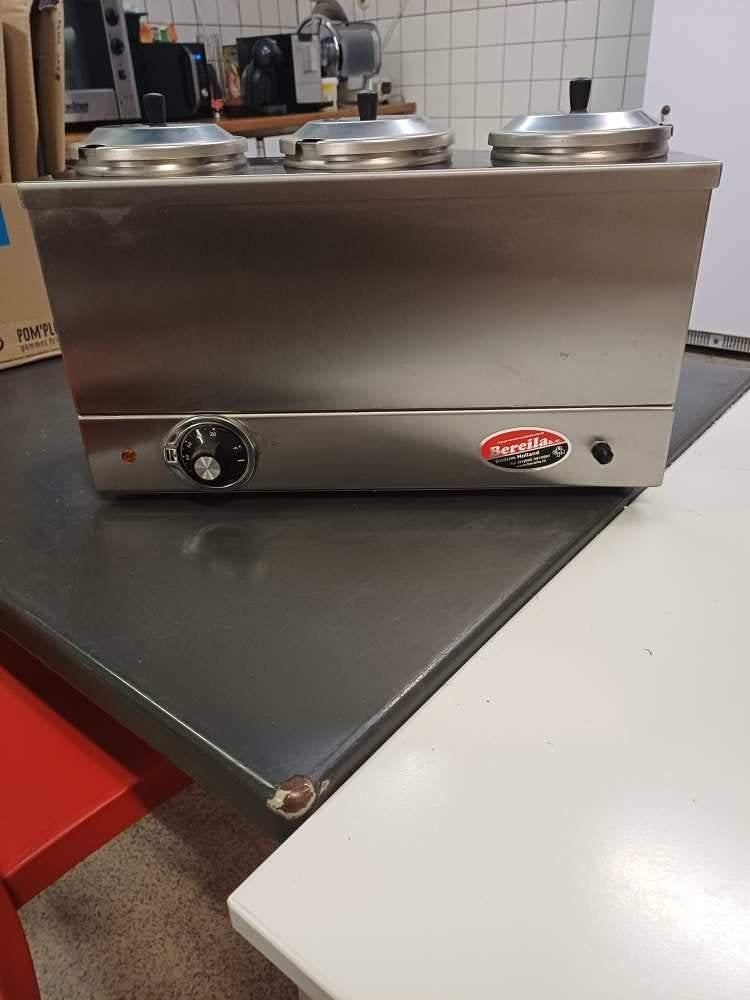 Bain-marie voor chocotoppings Bereila te koop, Ophalen, Gebruikt, Overige typen