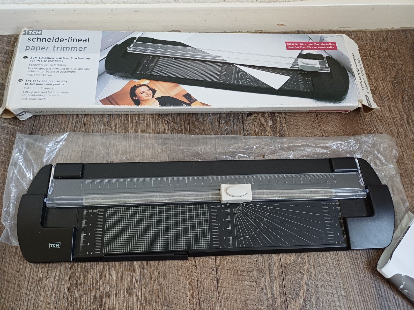 TCM Schneide-Lineal Paper Trimmer - Papier snijder, Hobby en Vrije tijd, Ophalen of Verzenden, Nieuw, Overige typen