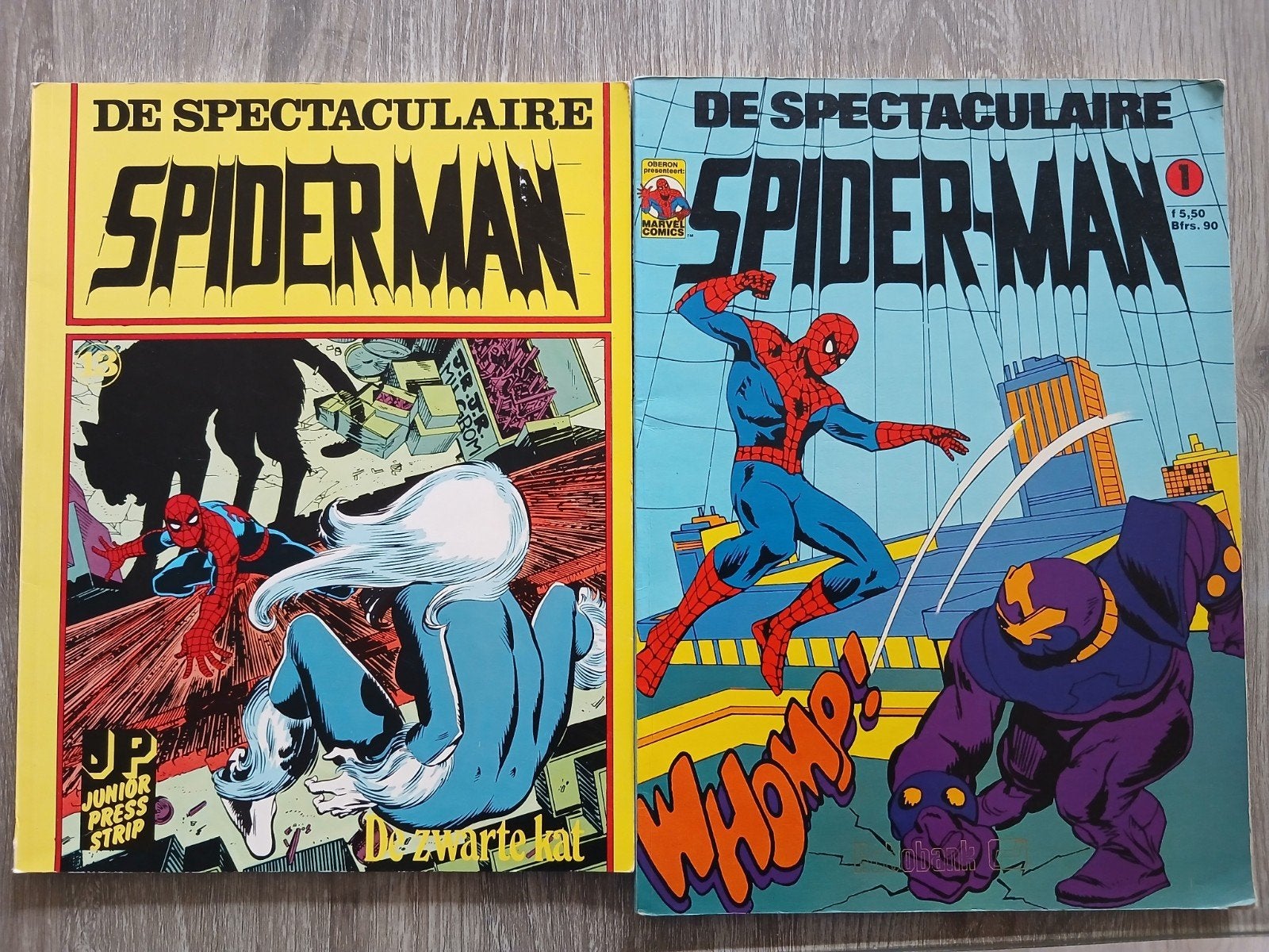 De Spectaculaire Spider-Man Junior Press Strip (2 delen), Ophalen of Verzenden