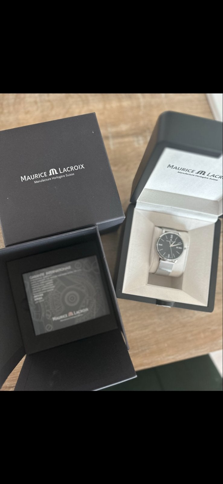Maurice Lacroix Eliros EL1118-SS001-110-1 Herenhorloge, Overige merken, Staal, Polshorloge, Ophalen of Verzenden