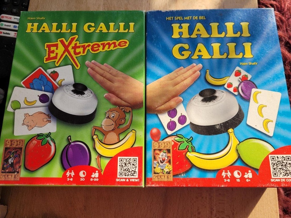 halli galli en halli galli extreme, Ophalen of Verzenden, Zo goed als nieuw