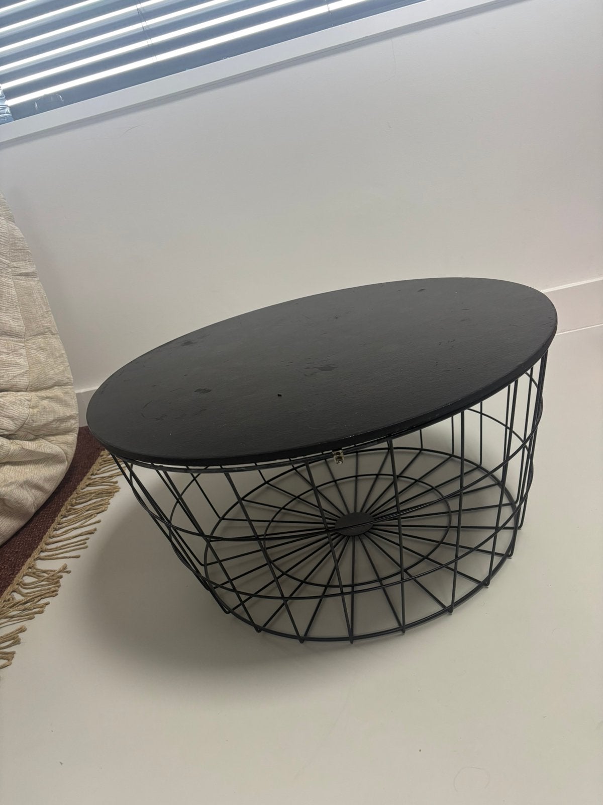 Bijzettafel, Ophalen, Minder dan 55 cm, Gebruikt, Metaal of Aluminium
