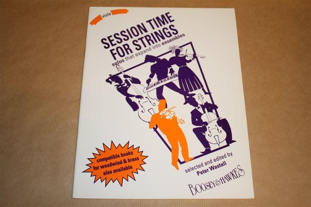 Session time for strings. Viola. Solos that expand..., Ophalen of Verzenden, Gebruikt, Artiest of Componist, Populair