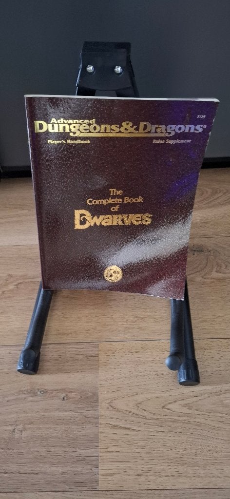 AD&D 2nd Edition - The Complete Book of Dwarves, Hobby en Vrije tijd, Wargaming, Gebruikt, Wizards of the coast, Onbekend, Overige soorten