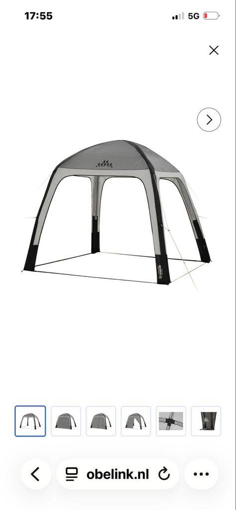 Obelink Air Shelter partytent 250x250x220 Nieuw, Ophalen, Zo goed als nieuw