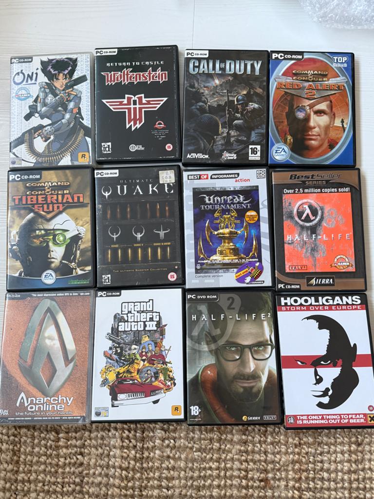 PC Games: Call of Duty, Half-Life, GTA III en meer!, Spelcomputers en Games, Games | Pc, Verzenden, Zo goed als nieuw, Shooter