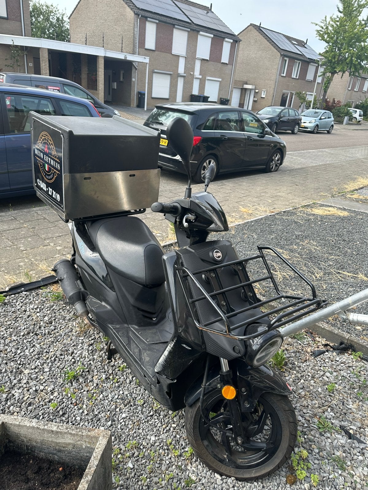 Sym scooter met bezorgbox - Ideaal voor bezorging!, Ophalen, Gebruikt, Benzine, SYM