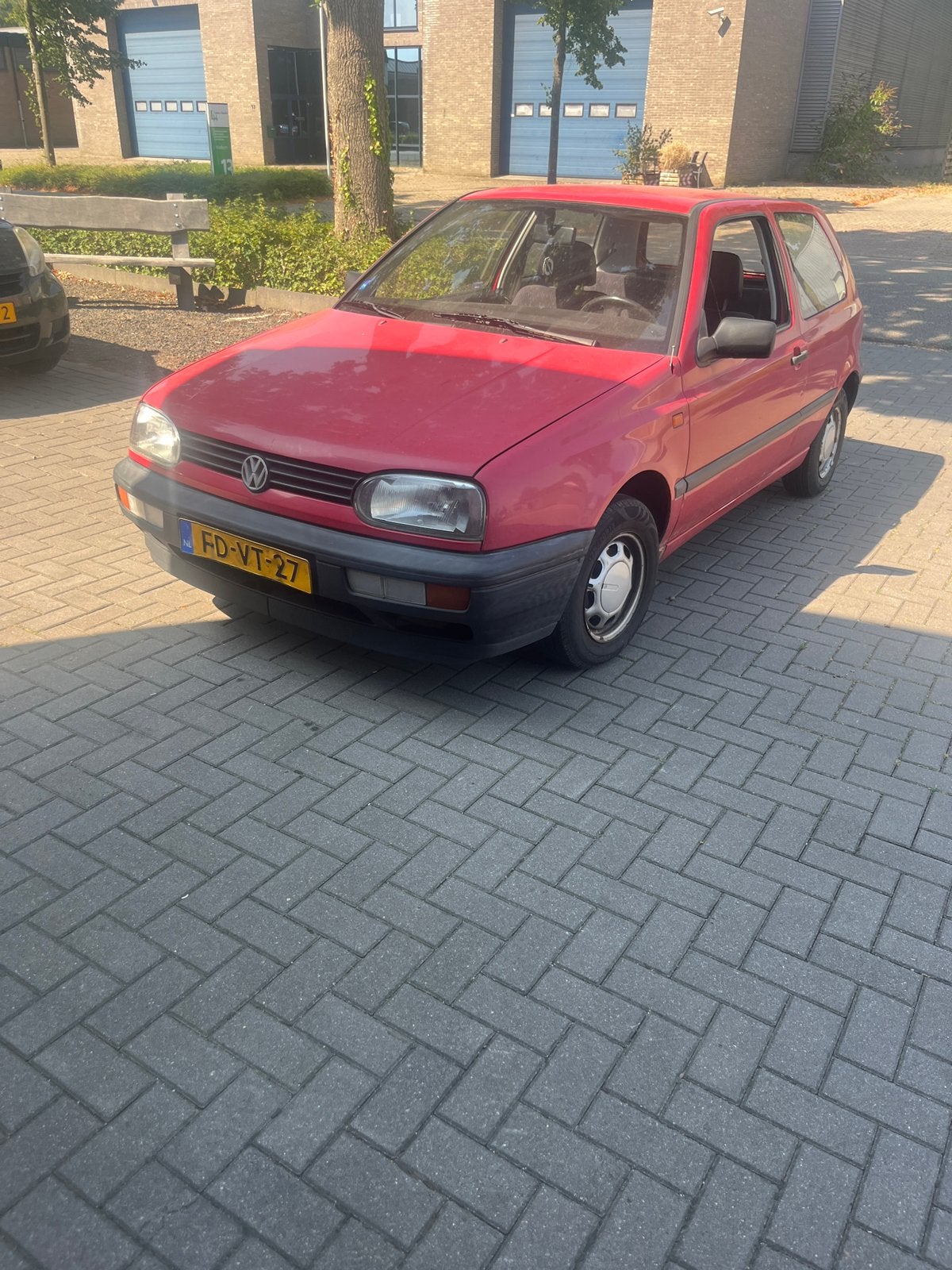 Volkswagen Golf 1.8 CL 55KW U9 1992 Rood, Voorwielaandrijving, 74 pk, 4 cilinders, Origineel Nederlands
