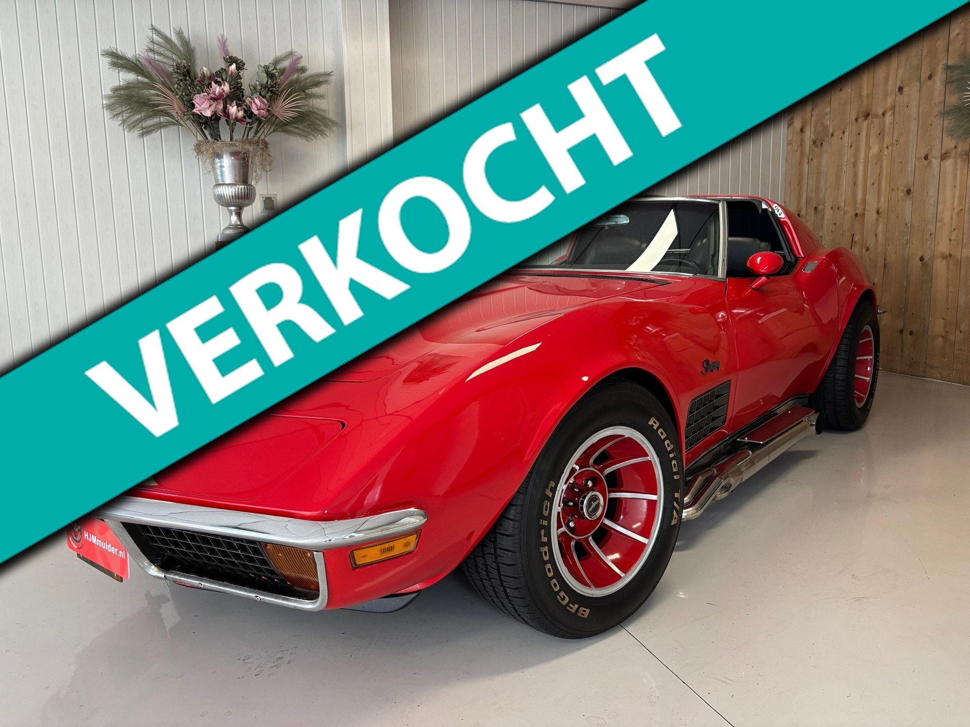 Chevrolet CORVETTE STINGRAY , MATCHING NUMBERS, SIDEPIPES, C, Auto's, Automaat, Achterwielaandrijving, Gebruikt, Lederen bekleding
