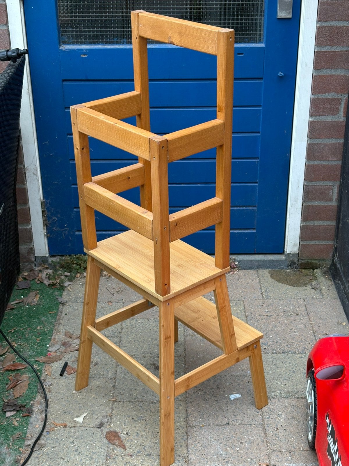 Leertoren / keukenhulp, Kinderen en Baby's, Kinderkamer | Tafels en Stoelen, Ophalen, Zo goed als nieuw, Stoel(en)