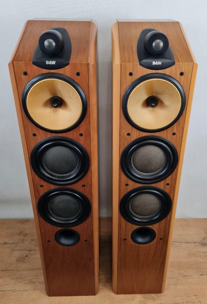 Bowers & Wilkins B&W CDM 9NT Vloerstaande Luidsprekers, 150 watt of meer, Vloerstaande luidspreker, Basreflex, Ophalen of Verzenden