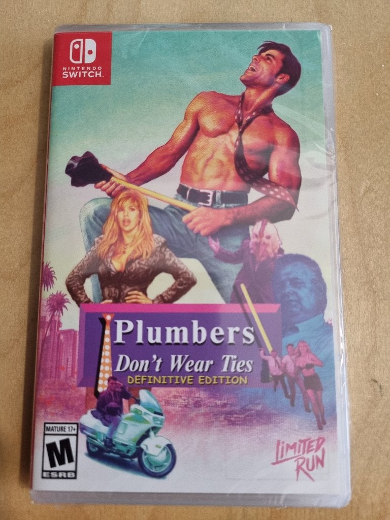 Plumbers Don't Wear Ties - Switch - Limited Run, Vanaf 18 jaar, Overige genres, 1 speler, Ophalen of Verzenden