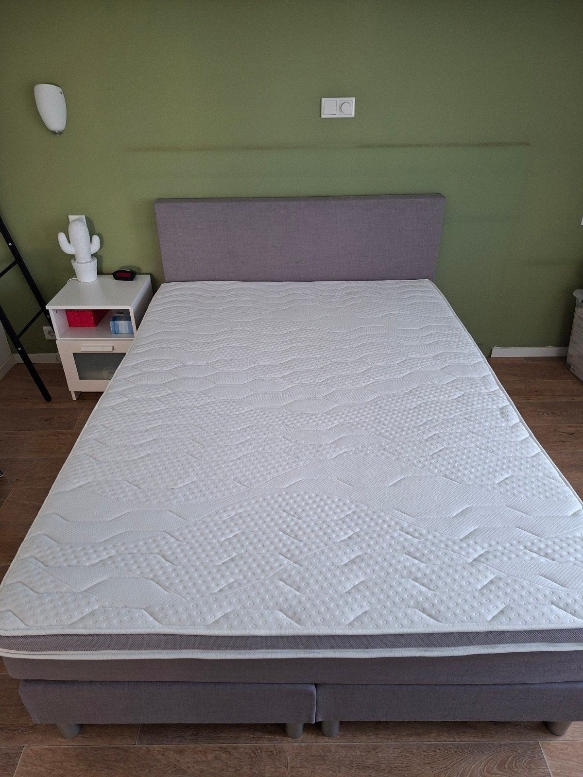 Boxspring Beterbed 140x200 cm met extra dikke topper, Huis en Inrichting, Ophalen, Gebruikt, 140 cm, Twijfelaar