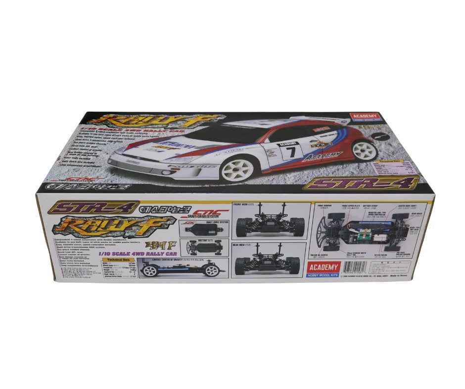 Academy Ford Focus STR-4 4wd Rally Car 1/10, Verzenden, Nieuw, Overige schalen, Auto onroad