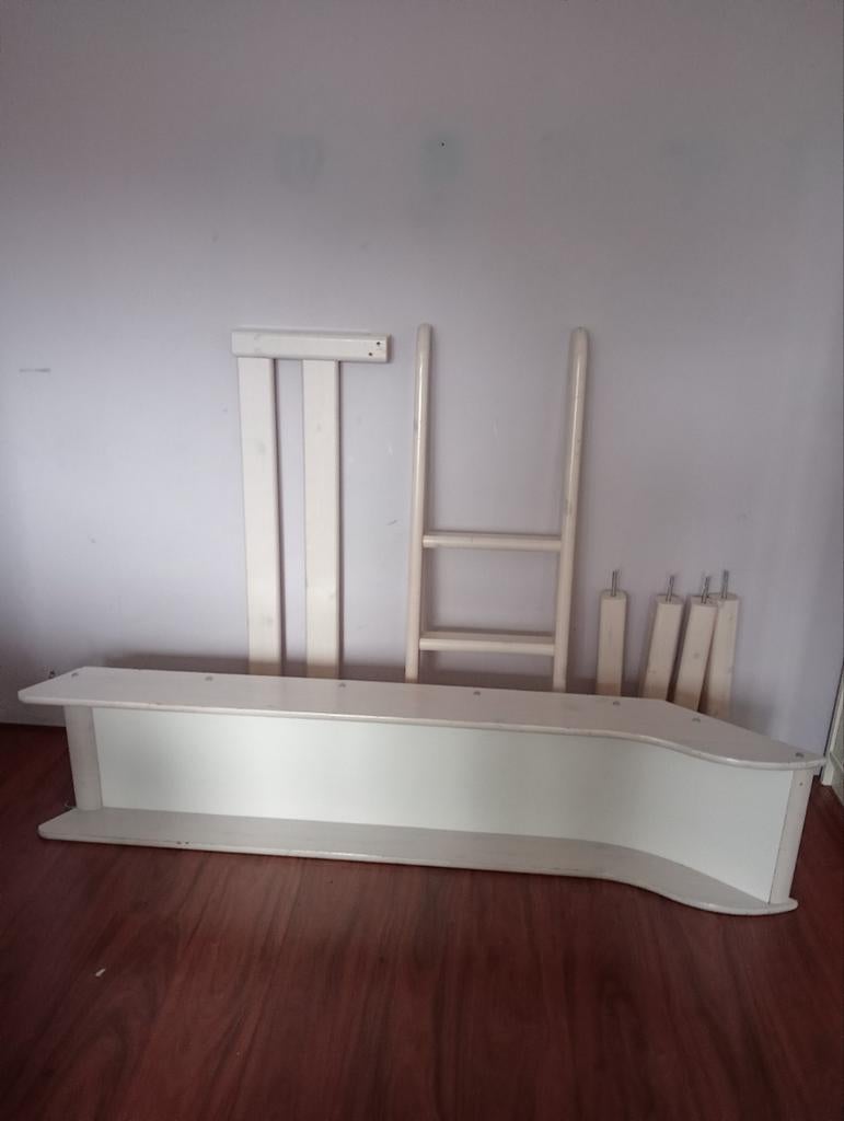 glijbaan, poten, trap, uitval bescherming, Ophalen, Gebruikt, 180 cm of meer, 85 tot 100 cm
