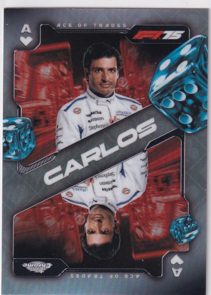 Carlos Sainz Ace of Trades Refractor #SCA-7, Verzamelen, Automerken, Motoren en Formule 1, Verzenden, Nieuw, Formule 1