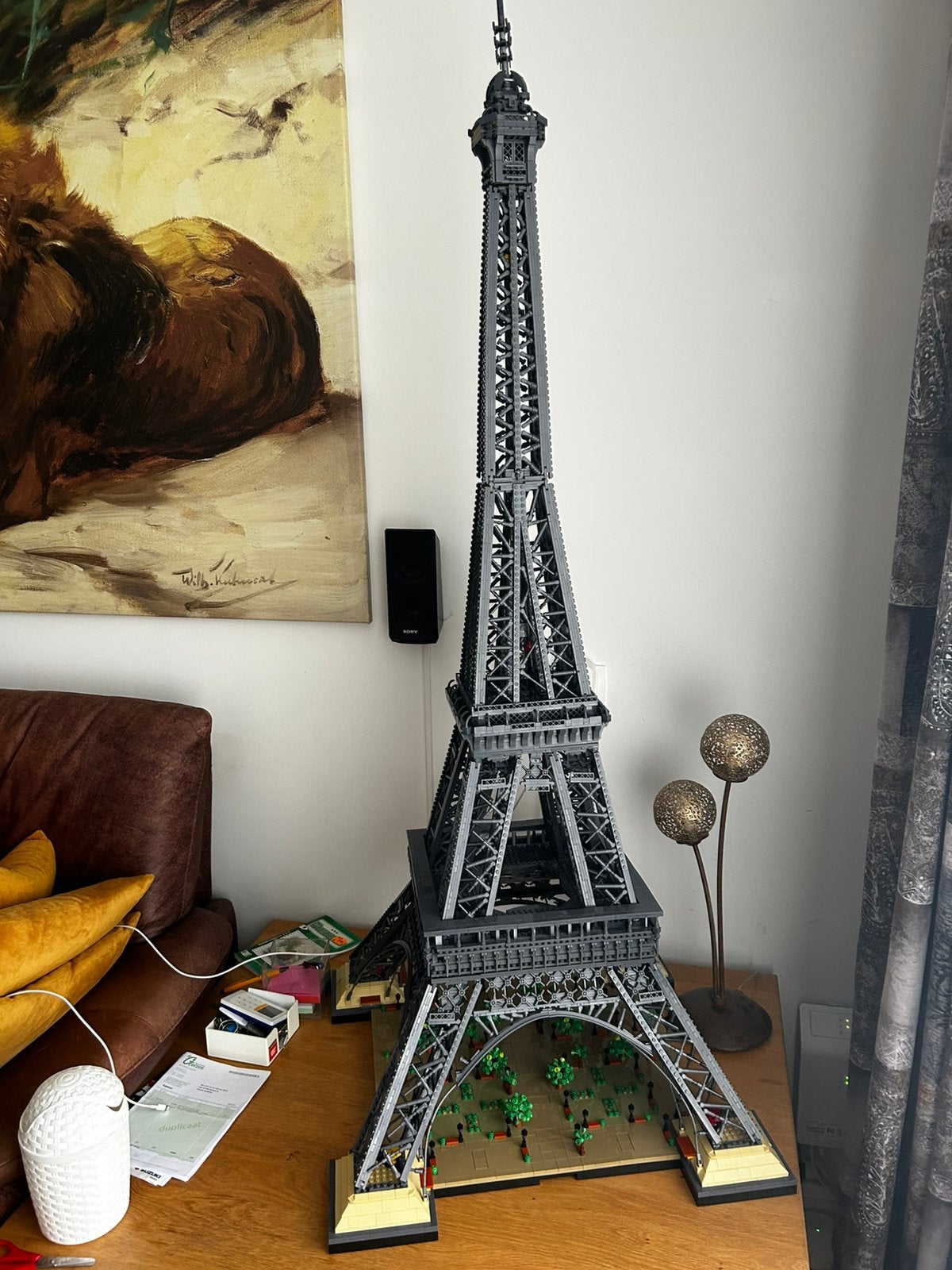 Lego eifel toren, Ophalen, Zo goed als nieuw