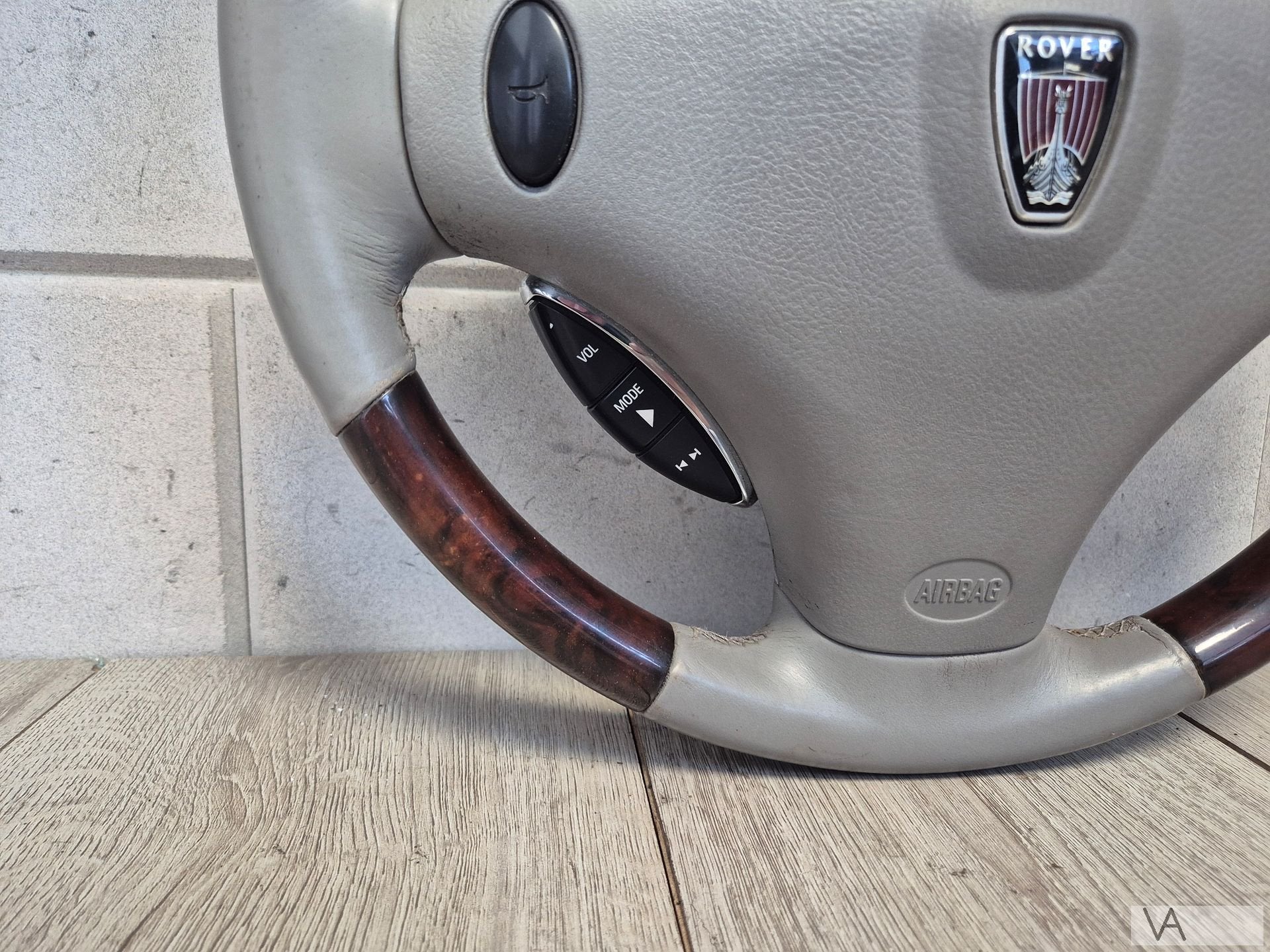 Stuur hout met airbag van Rover 75 1998 - 2003 Smokestone, -, -, Ophalen of Verzenden, -