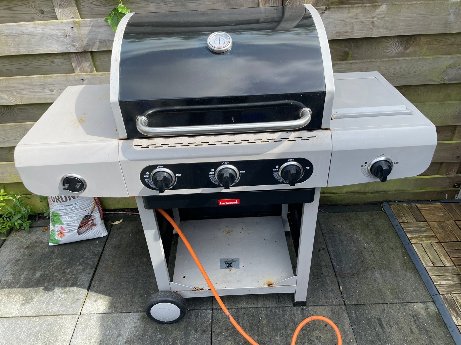 Barbecook gasbarbecue, Ophalen, Gebruikt