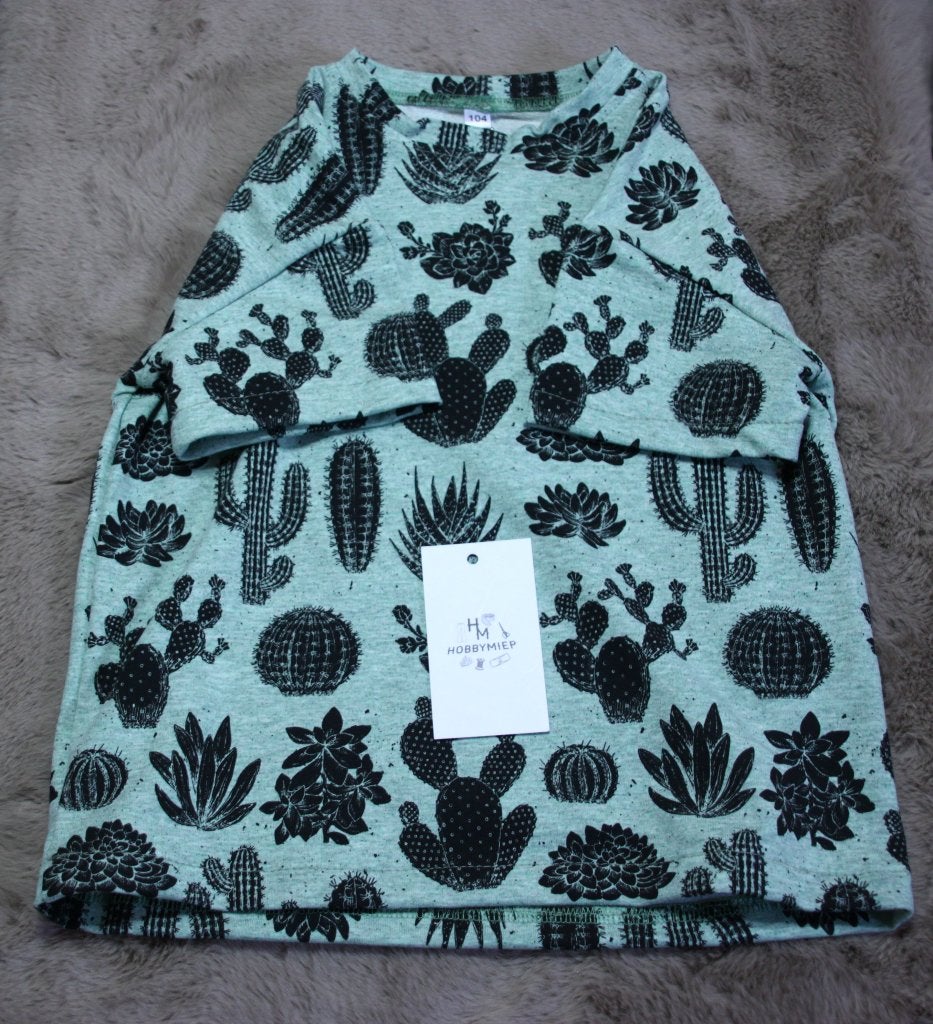 t-shirt groen cactus, Nieuw, Ophalen of Verzenden, Shirt of Longsleeve, Jongen