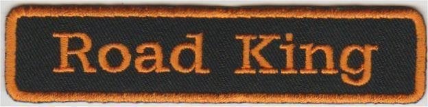 Harley Davidson Road King patch embleem #1, Verzenden, Nieuw