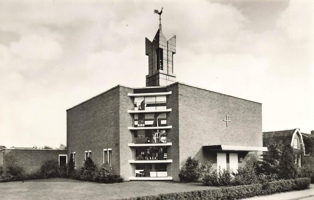 Berkum, Emmauskerk, Ophalen of Verzenden, 1960 tot 1980, Ongelopen, Overijssel