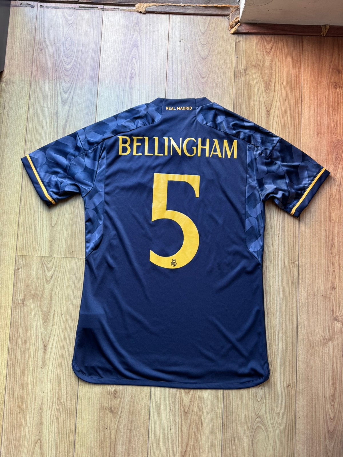 Origineel voetbalshirt Real Madrid Jude Bellingham #5, Ophalen of Verzenden, Zo goed als nieuw, Shirt