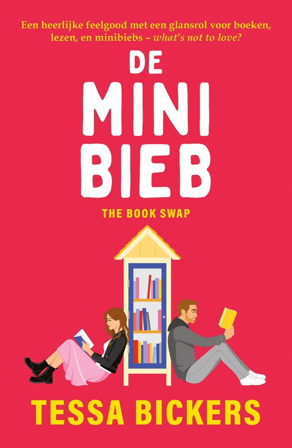 Boek. De mini bieb - Tessa Bickers, Ophalen, Zo goed als nieuw